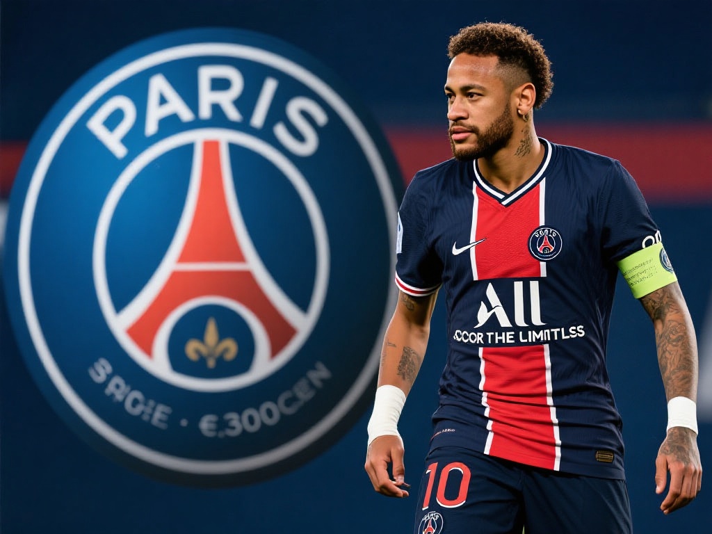 内马尔市值缩水至3000万欧元，年薪1.5亿依旧轻松斩获三冠