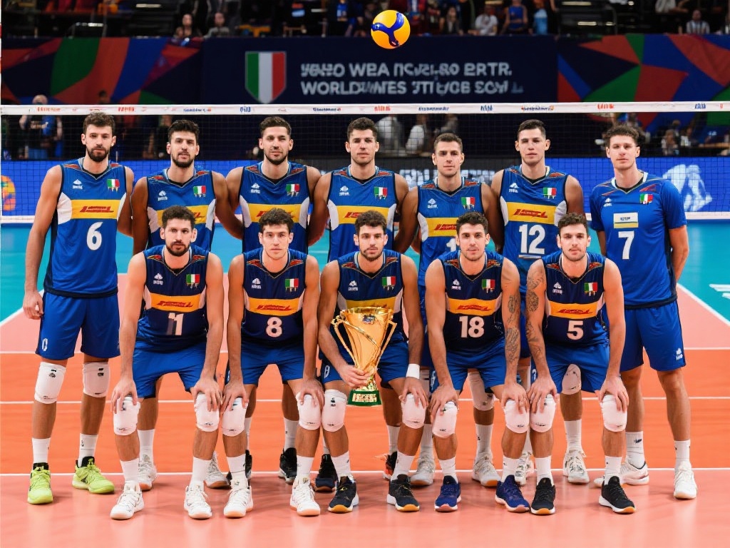 “意大利男排世界杯阵容揭晓，众球员表现亮眼”